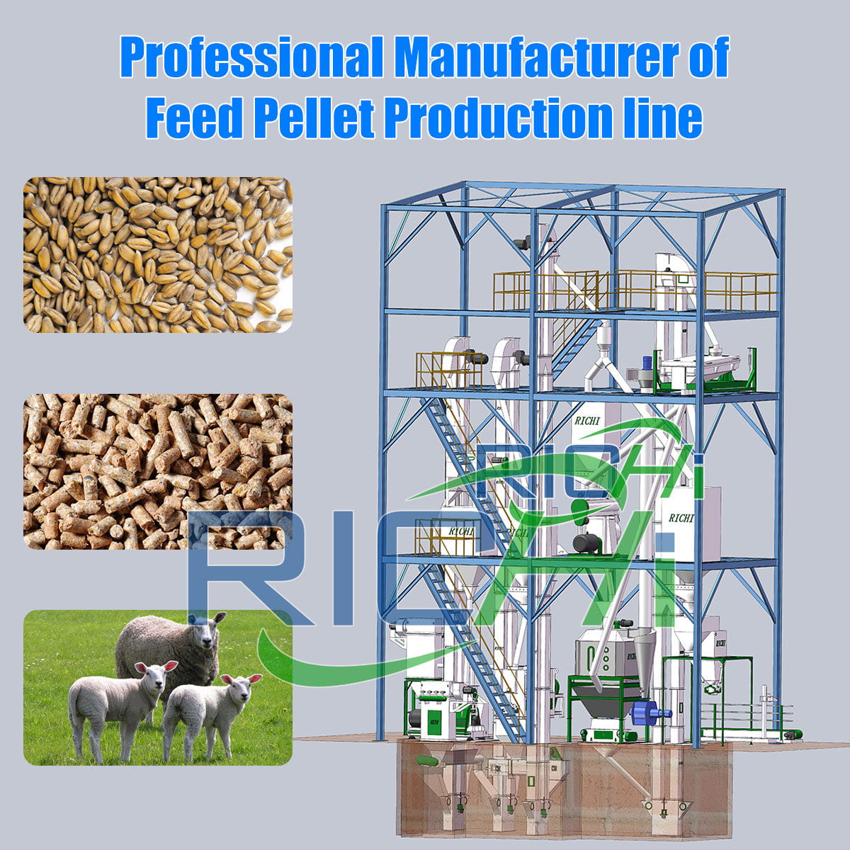 Alfalfa Pellet Machine Production Line